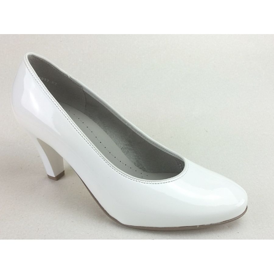 Jenny damskor höga, tunna vit